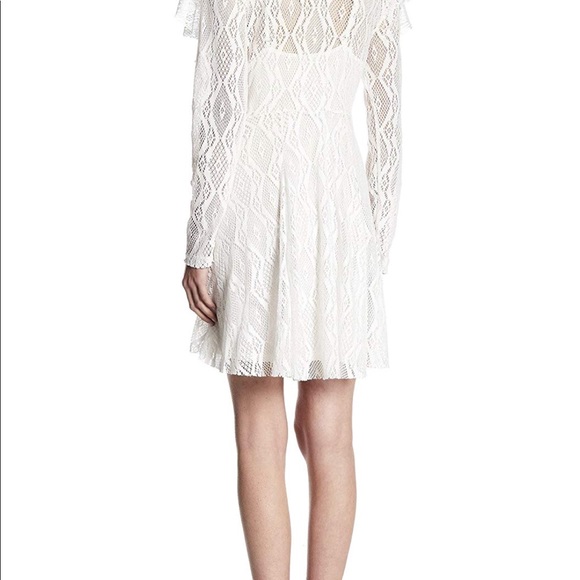 Free People Rock Candy Ivory Lace Fit & Flare Mini - Picture 4 of 8